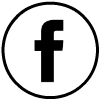 Free Social Media Facebook Icon Black circle ring